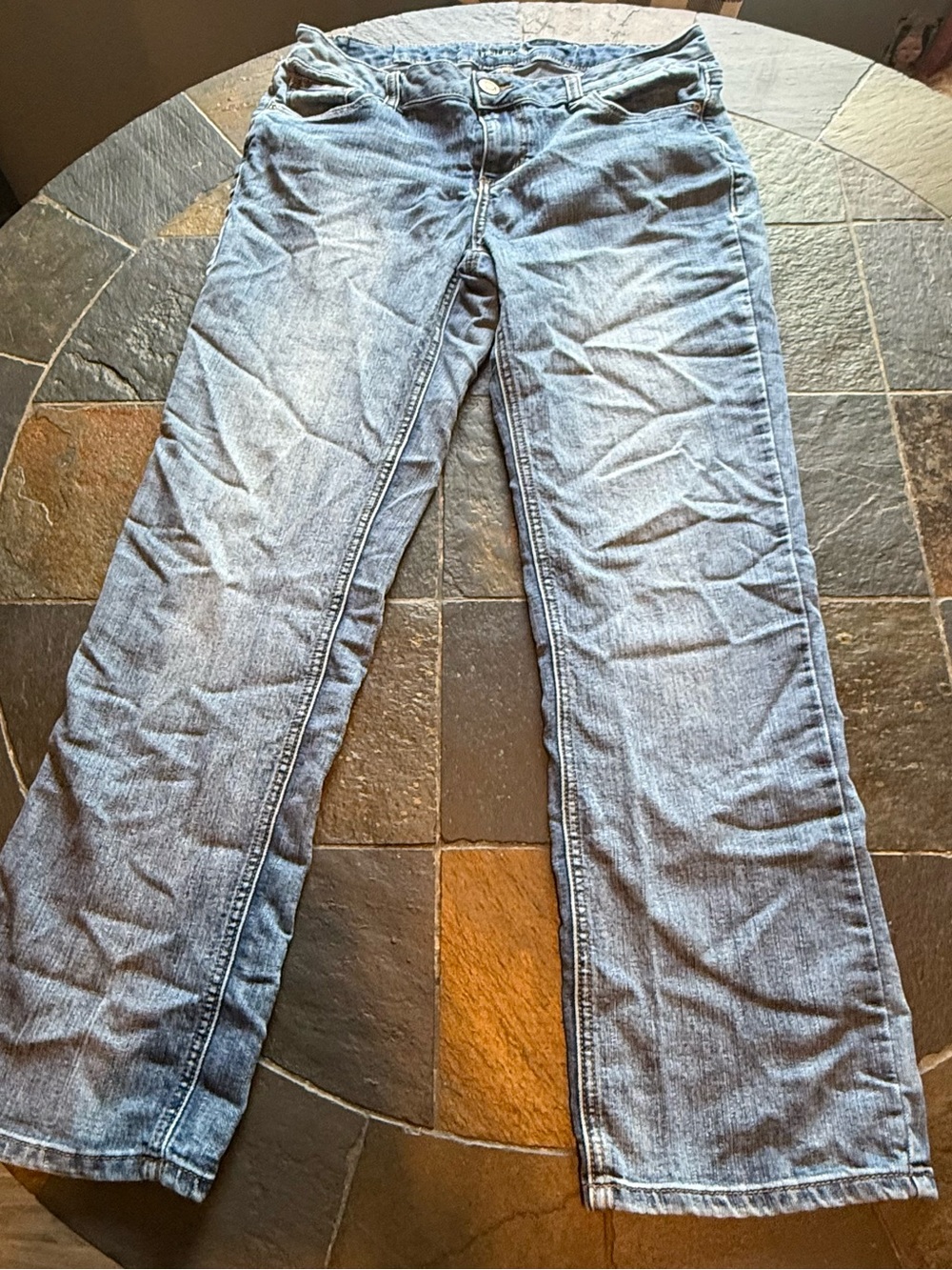 Maurices Light Blue Flare Jeans